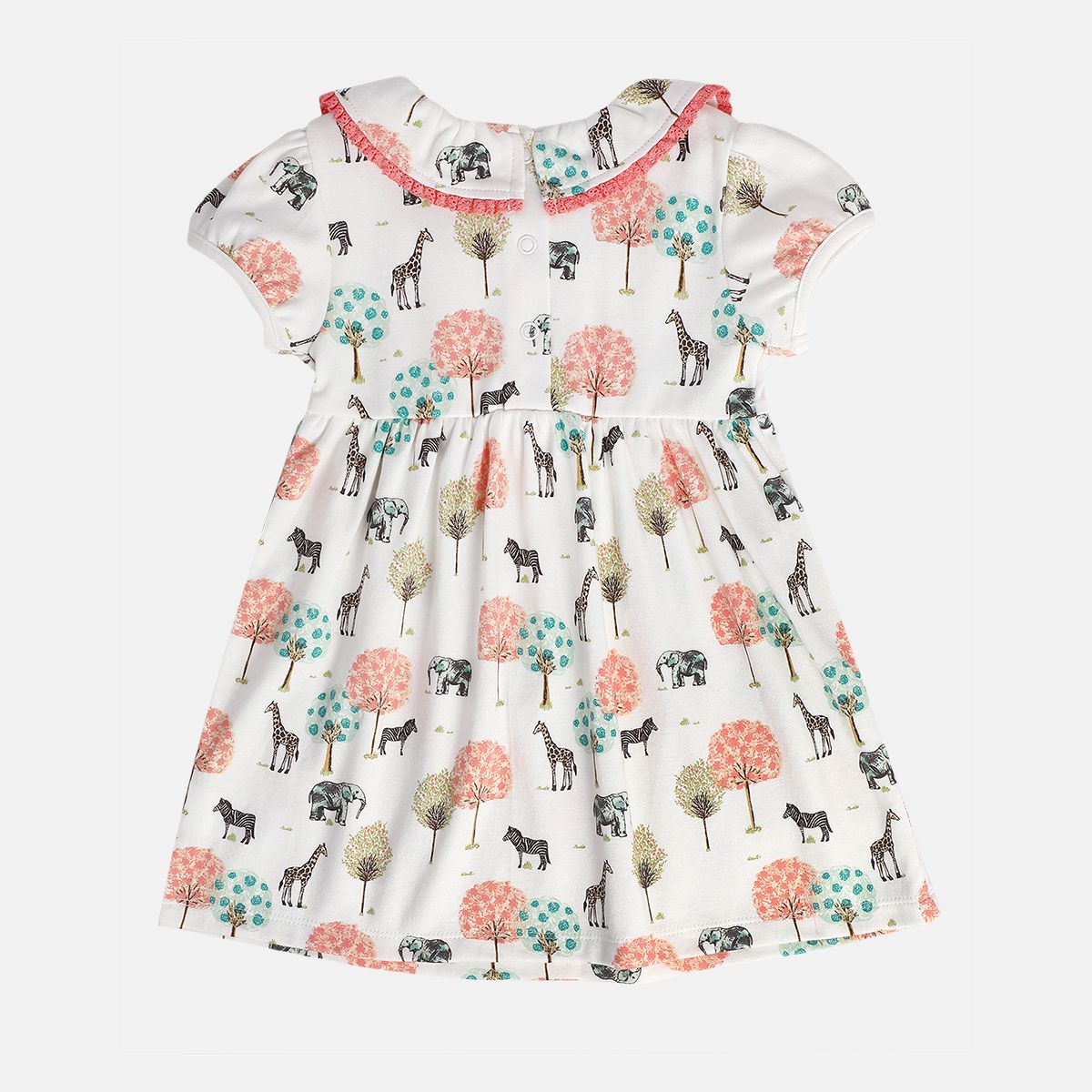 Girls Pink/White Dress