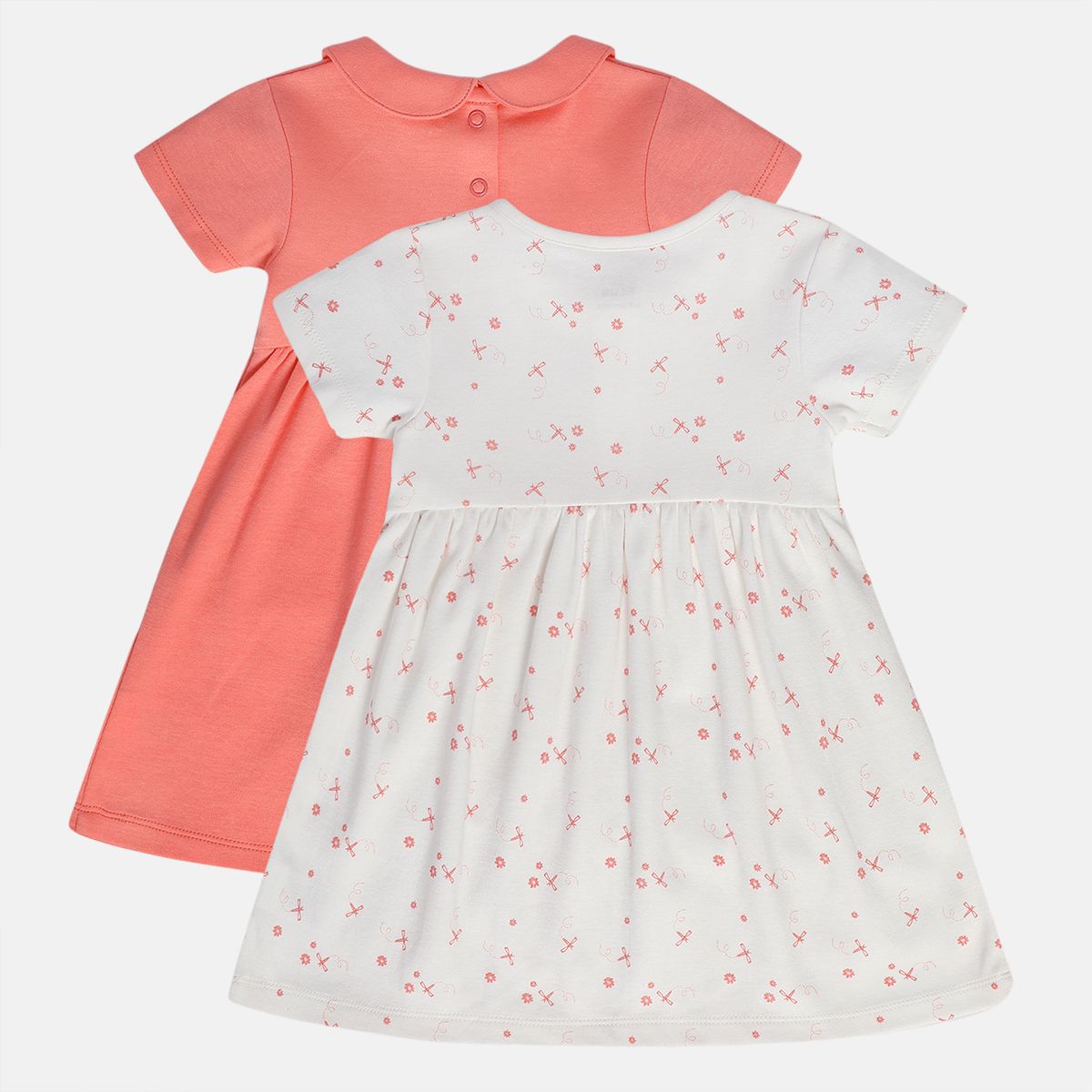 Girls White/Red Dress