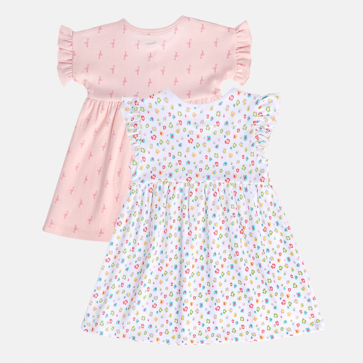 Girls Pink/White Dress