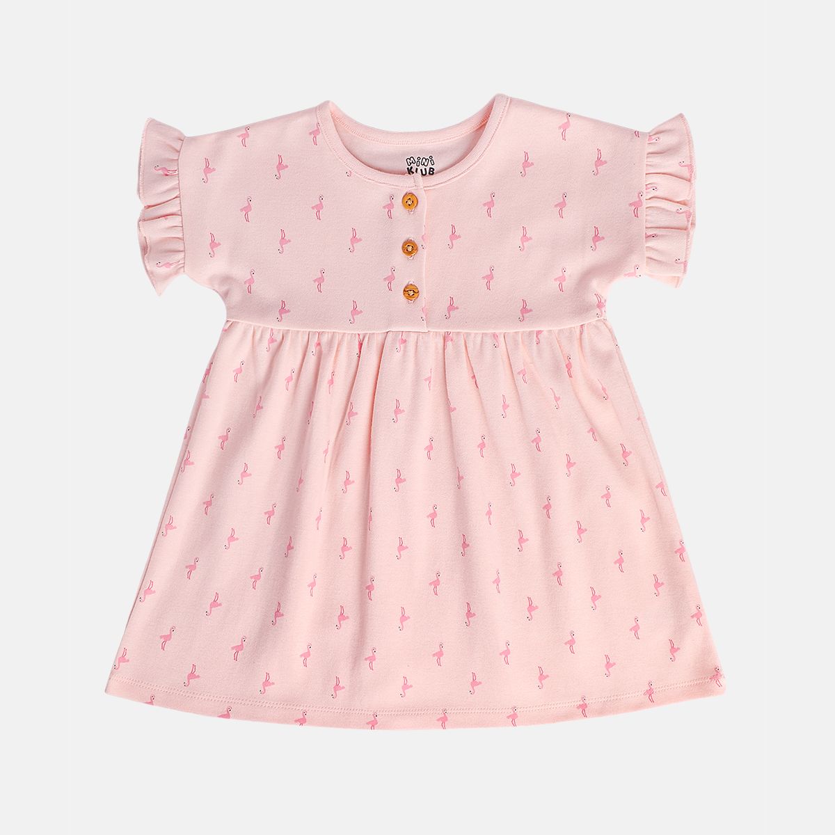 Girls Pink/White Dress