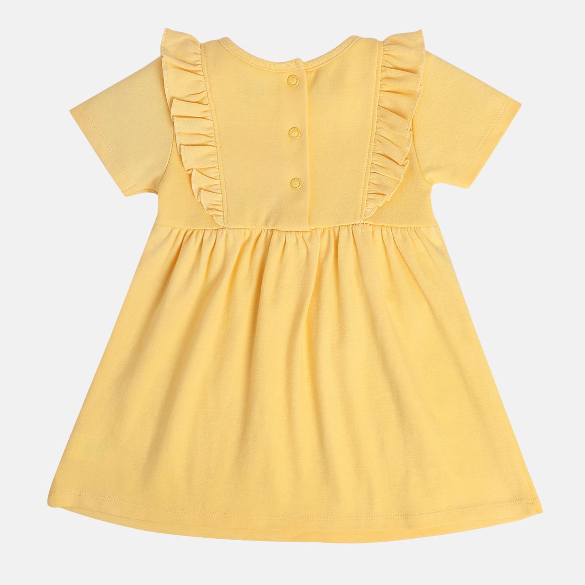 Girls White/Yellow Dress