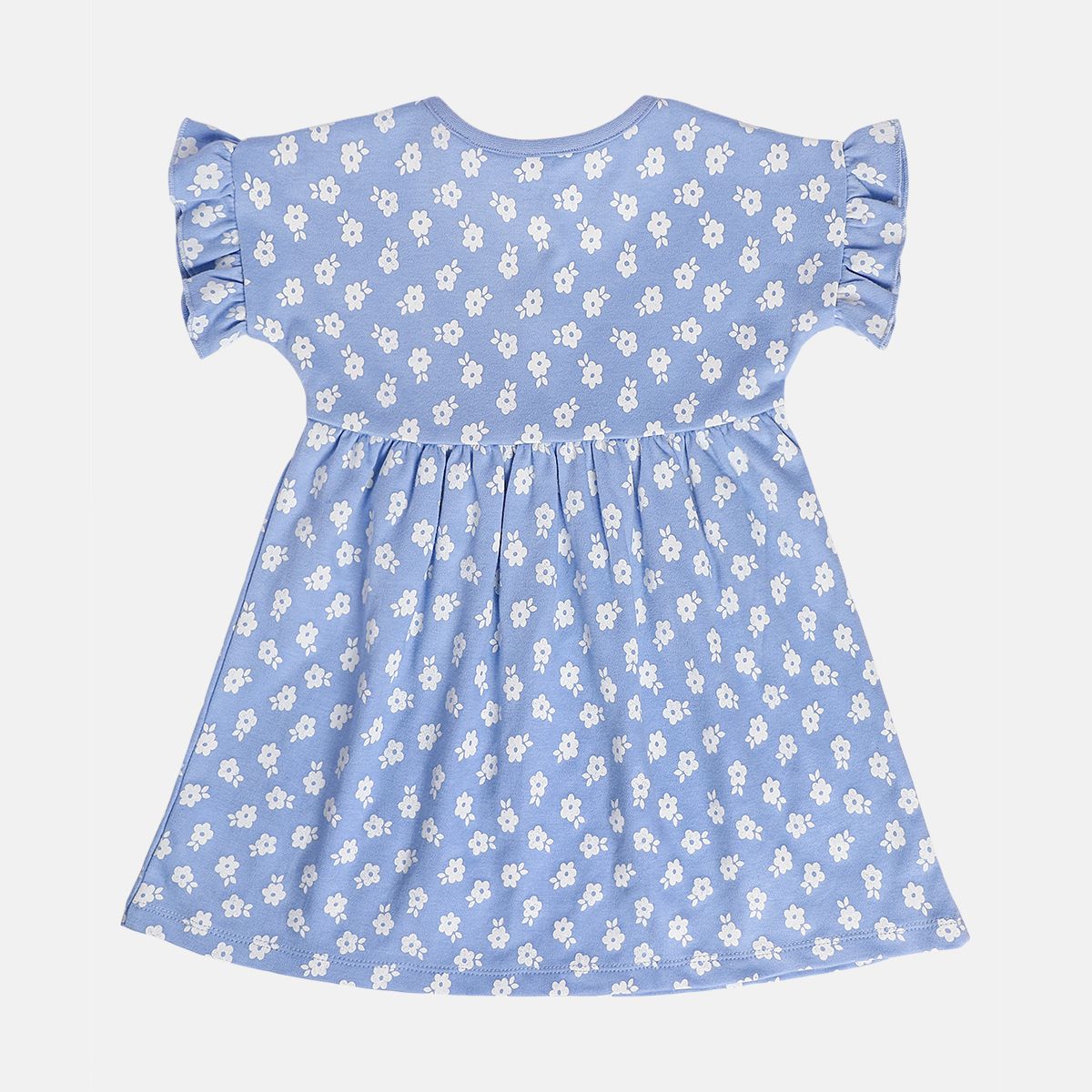 Girls Orange/Blue Dress