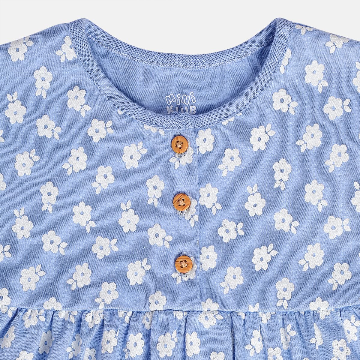 Girls Orange/Blue Dress
