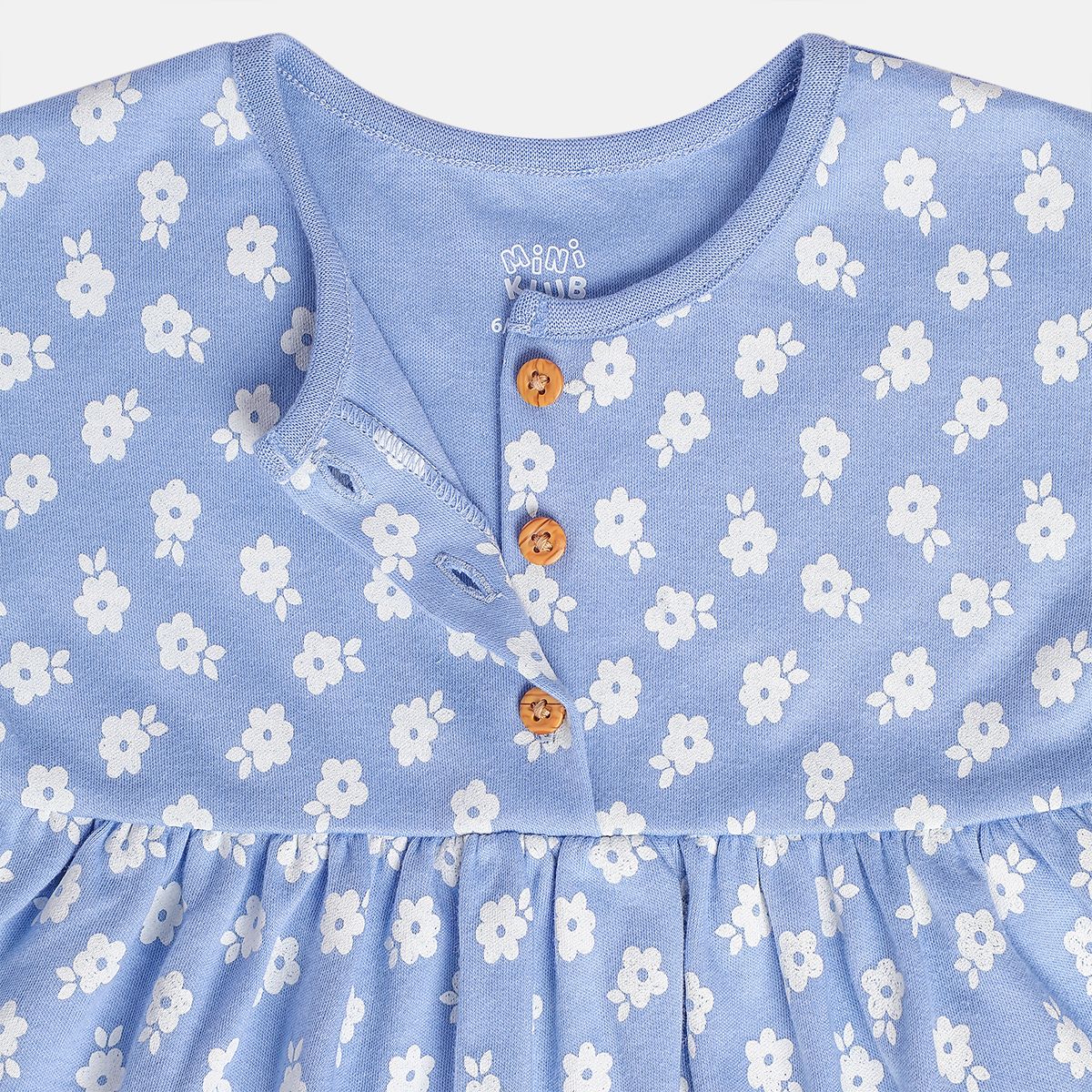 Girls Orange/Blue Dress