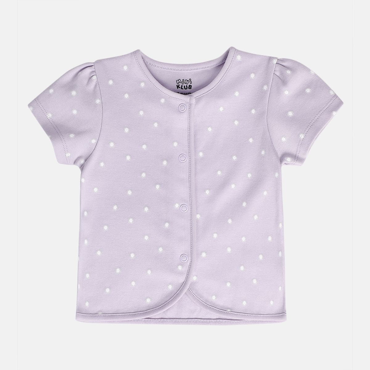 Girls White/Pink/Purple Front Open Front Open Vest