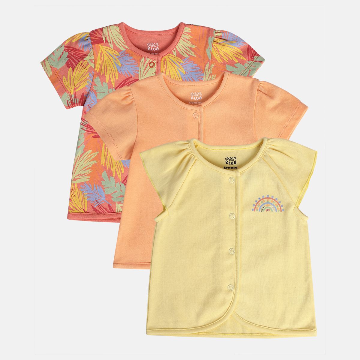 Girls Multi Front Open Front Open Vest