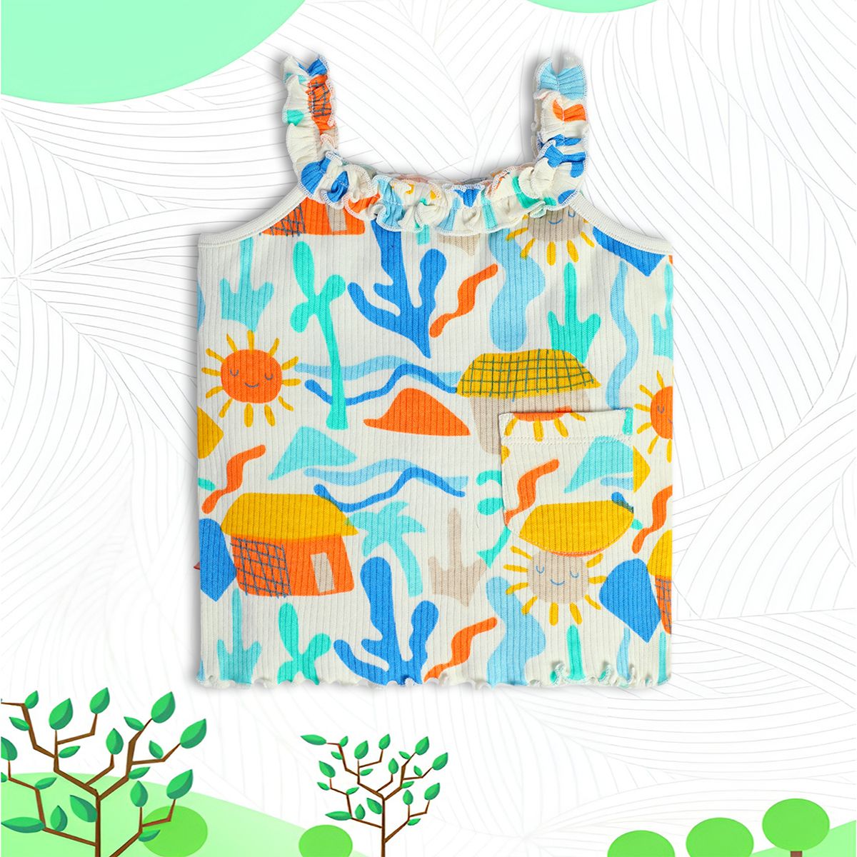 Girls White Pack Of 1 Knit Top