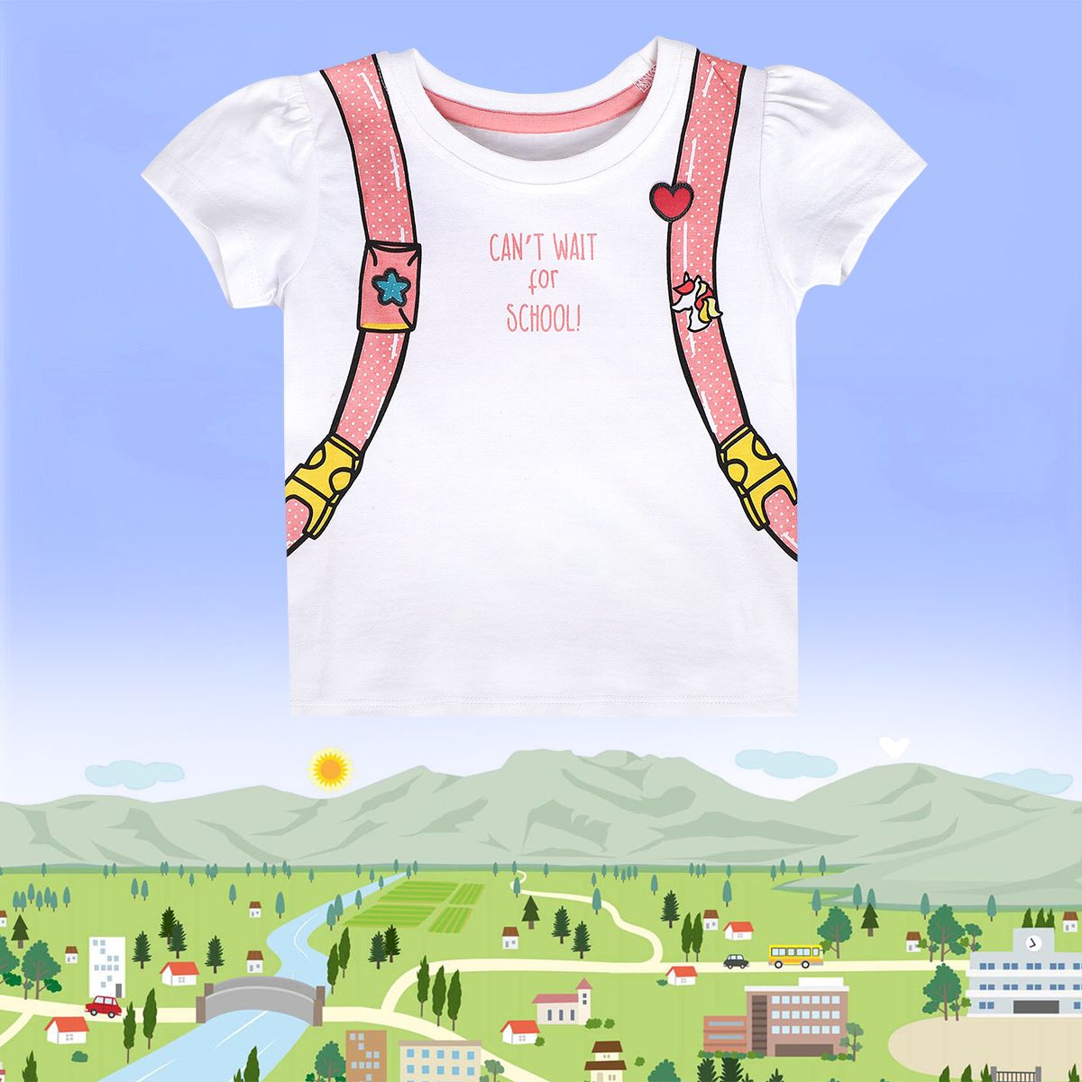 Girls White Pack Of 1 Knit Top