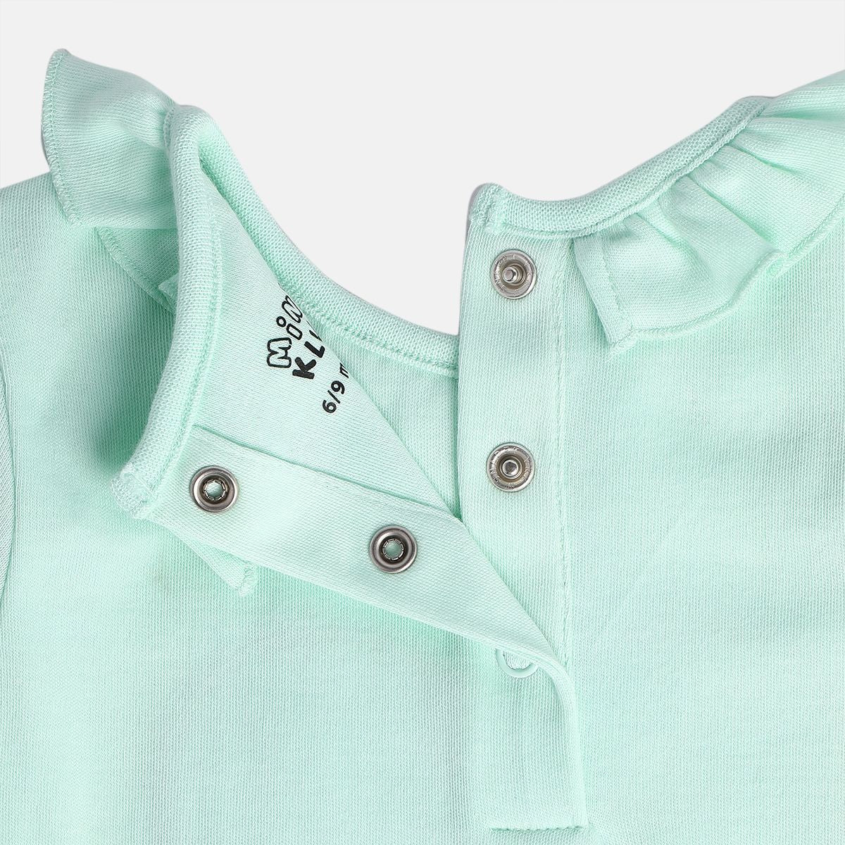 Girls Green Knit Top