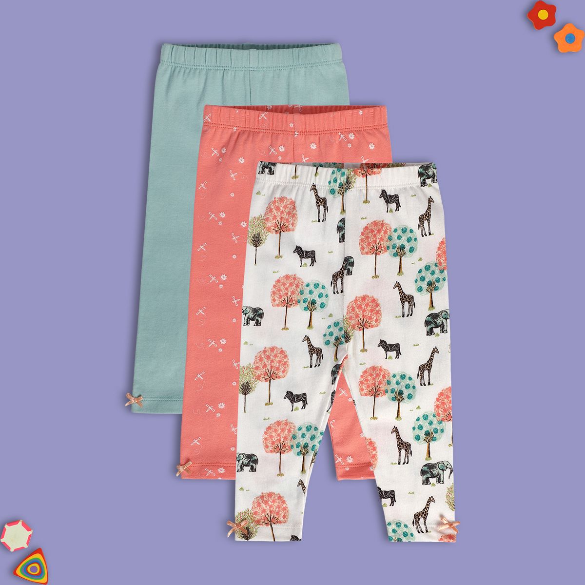 Girls Multi Legging