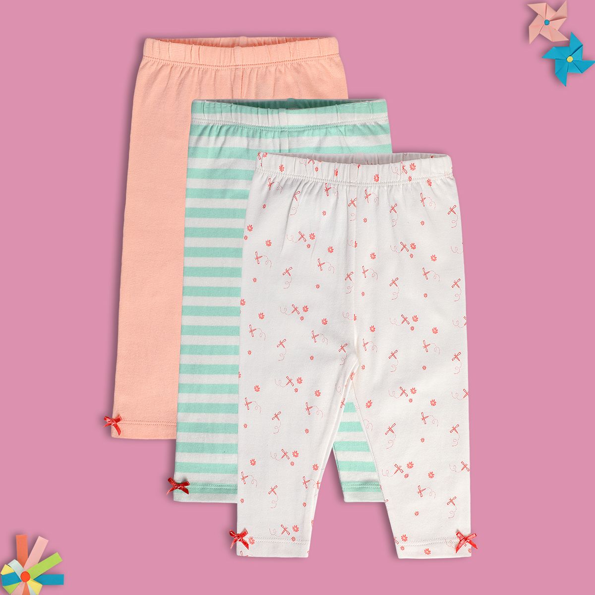 Girls Multi Legging