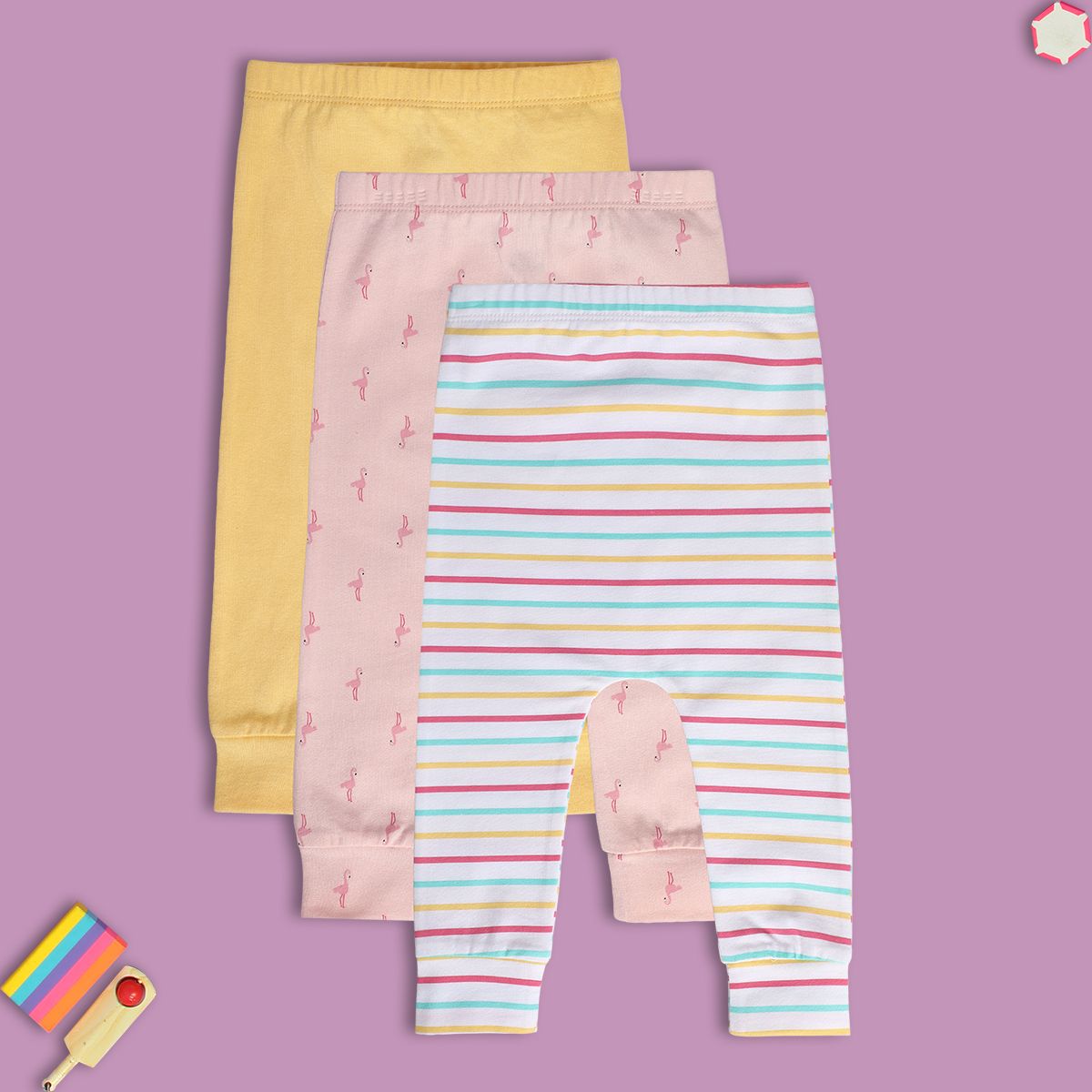 Girls Multi Legging