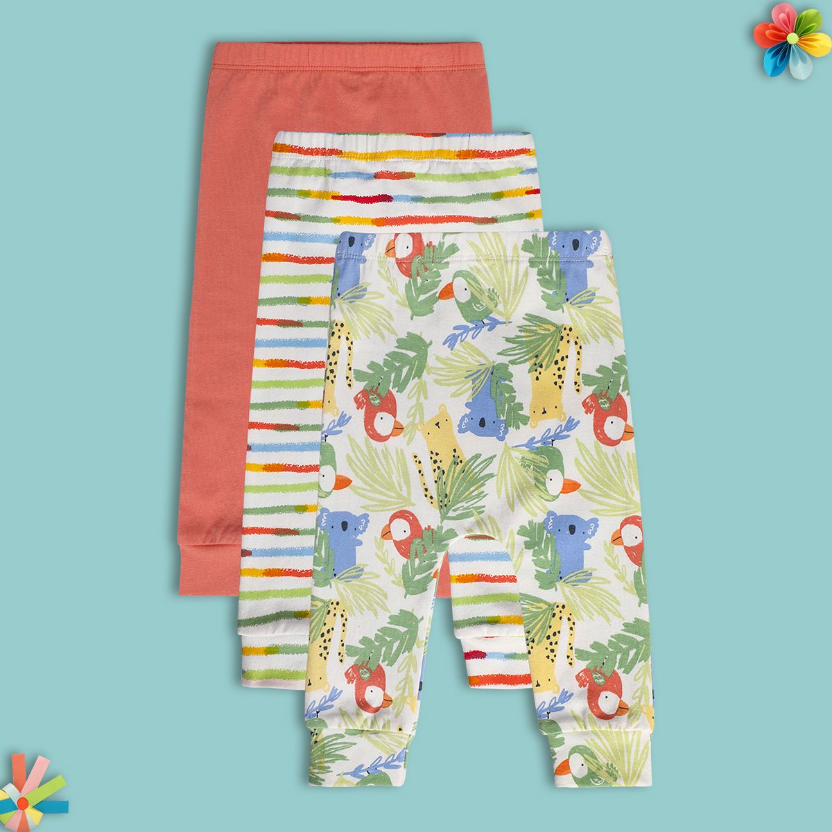 Girls Multi Legging