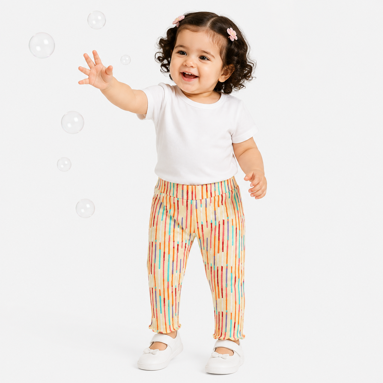 Girls Yellow Legging