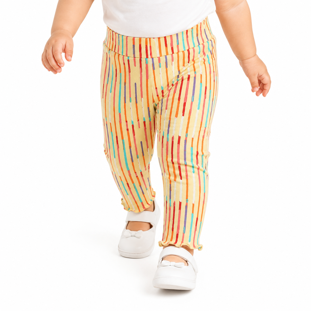 Girls Yellow Legging