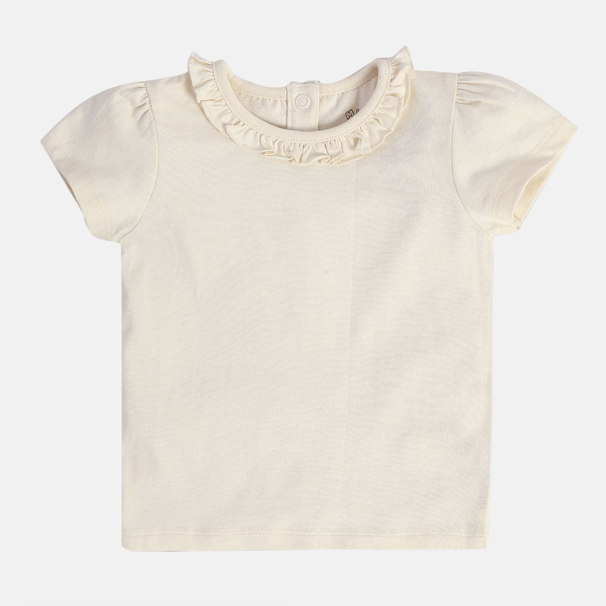 Girls White Pinny Set