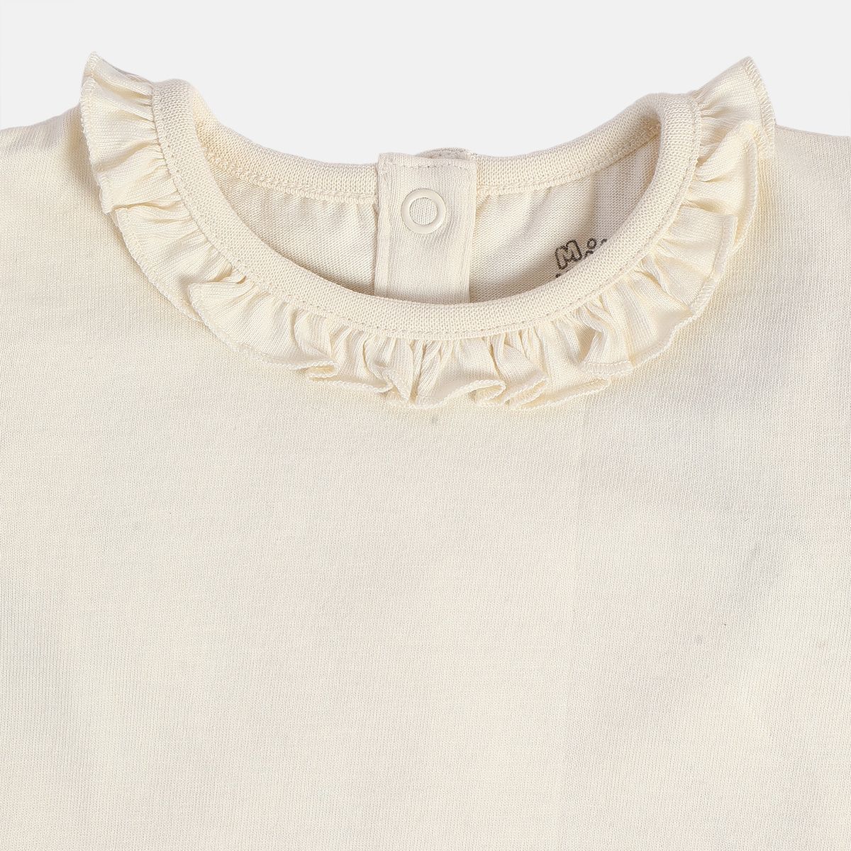 Girls White Pinny Set