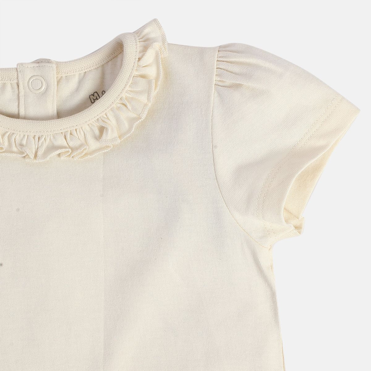 Girls White Pinny Set