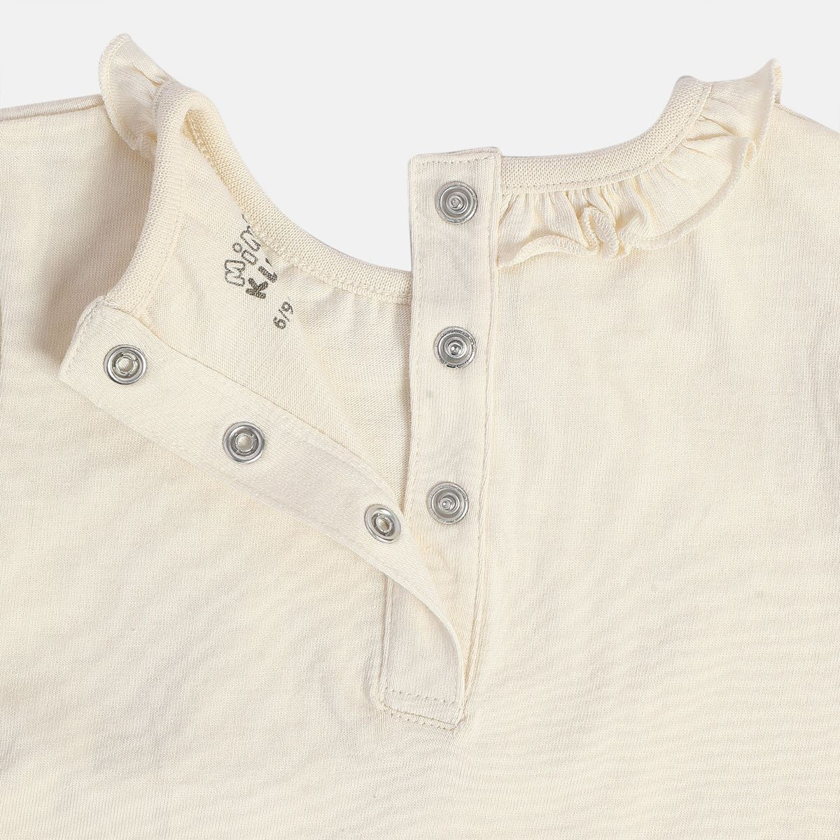 Girls White Pinny Set