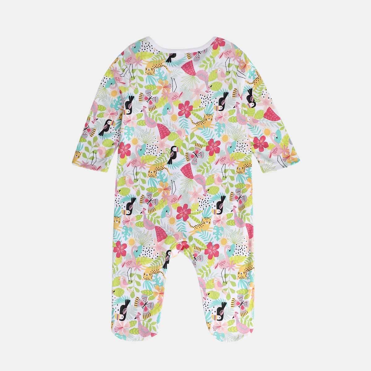 Girls Multi Front Open Sleep Suit
