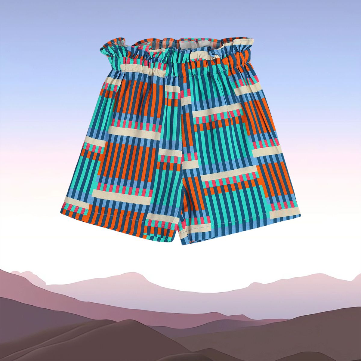Girls Blue Shorts