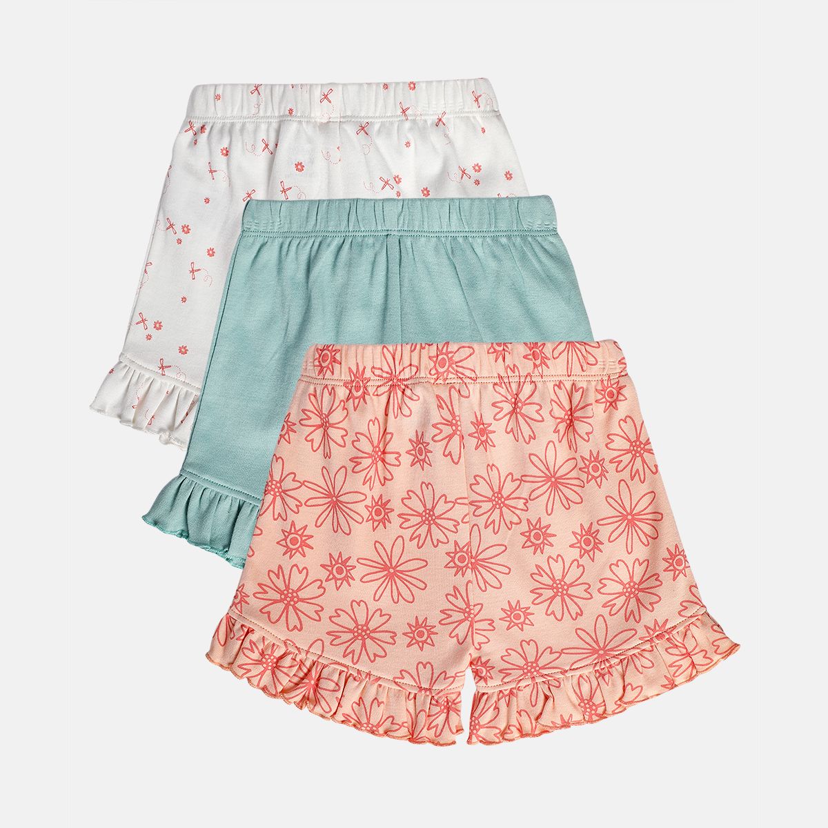 Girls Multi Shorts