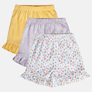 Girls Multi Shorts