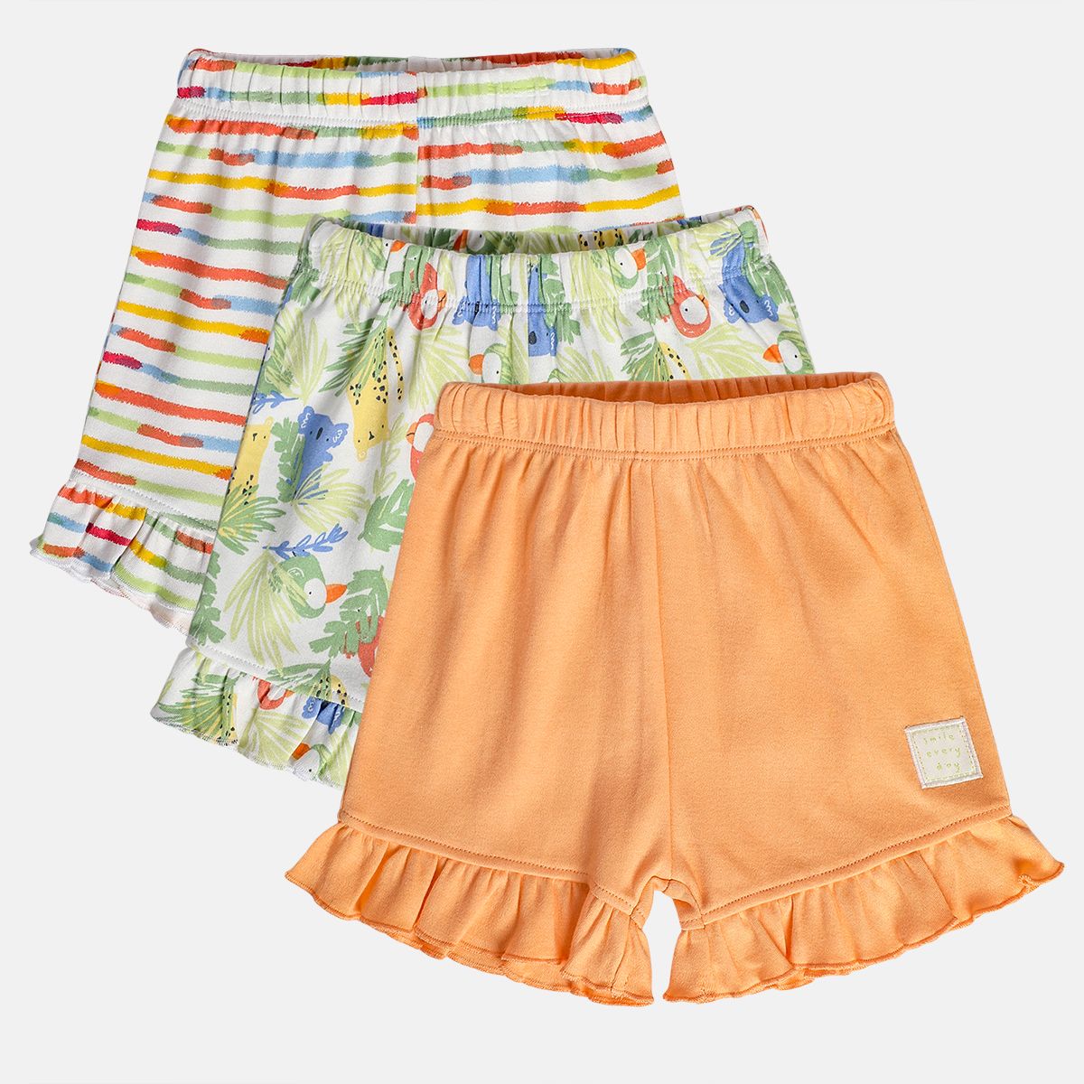 Girls Multi Shorts