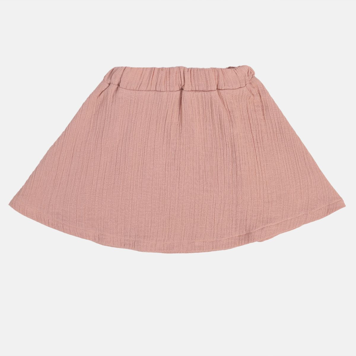 Baby Girls Solid Layered Top With Ruffle Straps , Pink