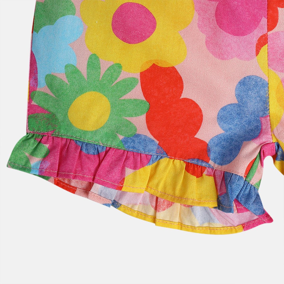 Girls Pink Top And Bottom