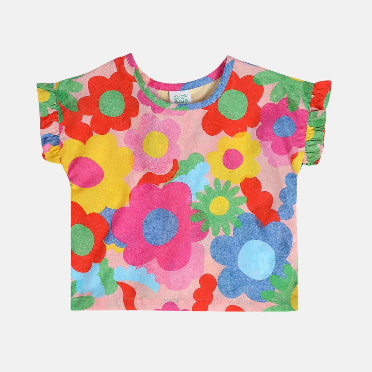 Girls Pink Top And Bottom