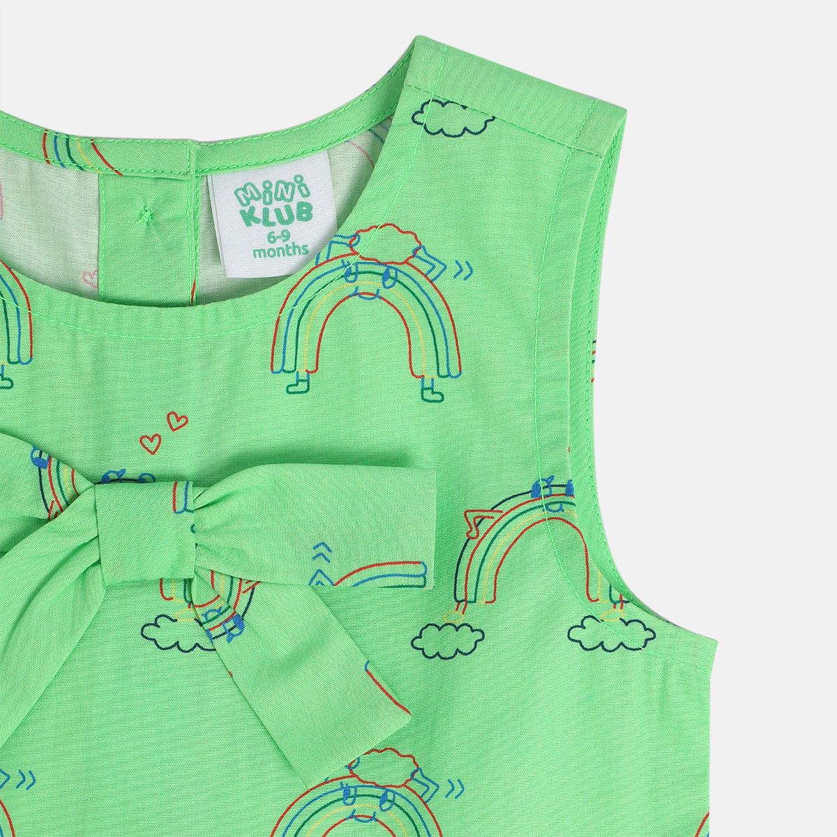 Girls Green Pack Of 2 Top And Bottom