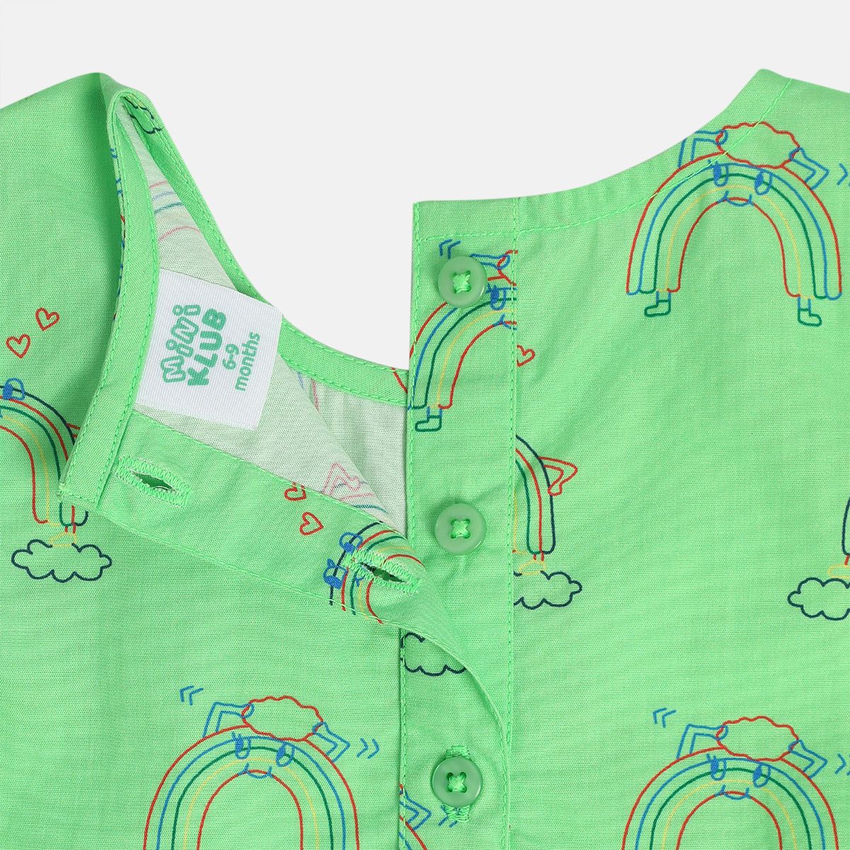 Girls Green Pack Of 2 Top And Bottom