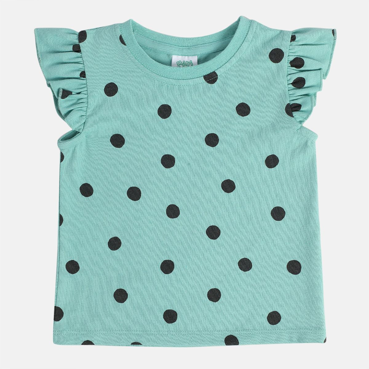 Girls Green Pack Of 2 Top And Bottom
