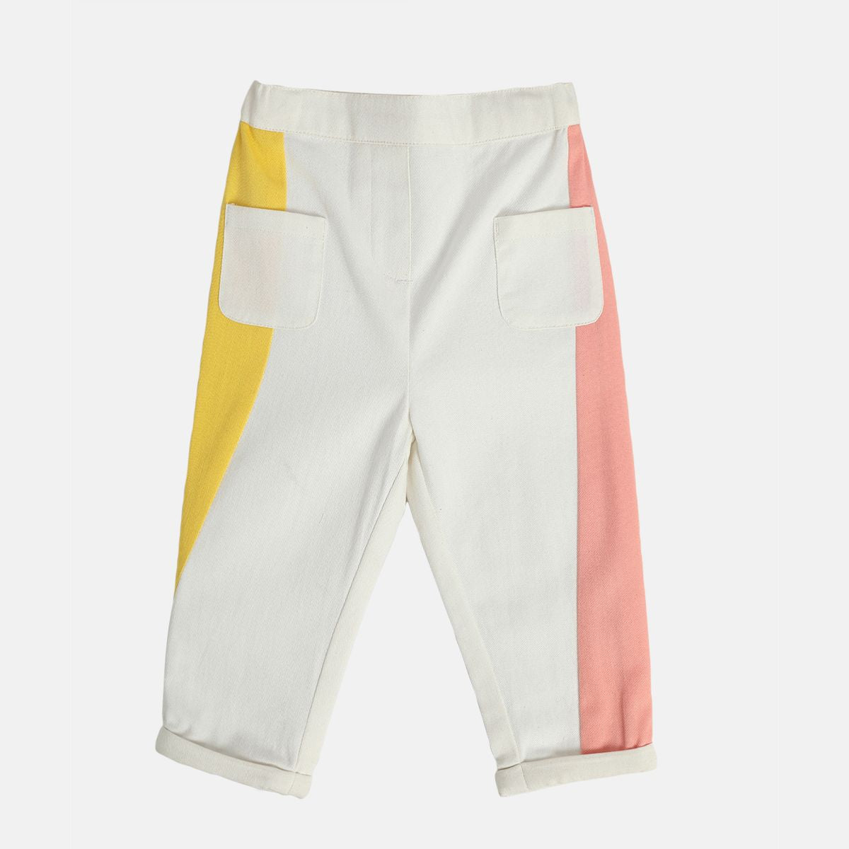 Girls White Pack Of 1 Woven Pant