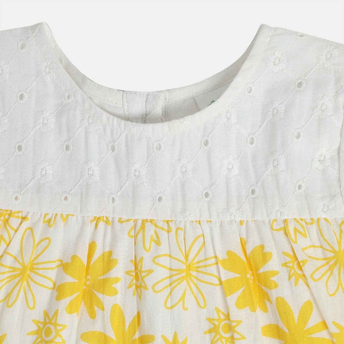 Girls White Pack Of 1 Woven Top
