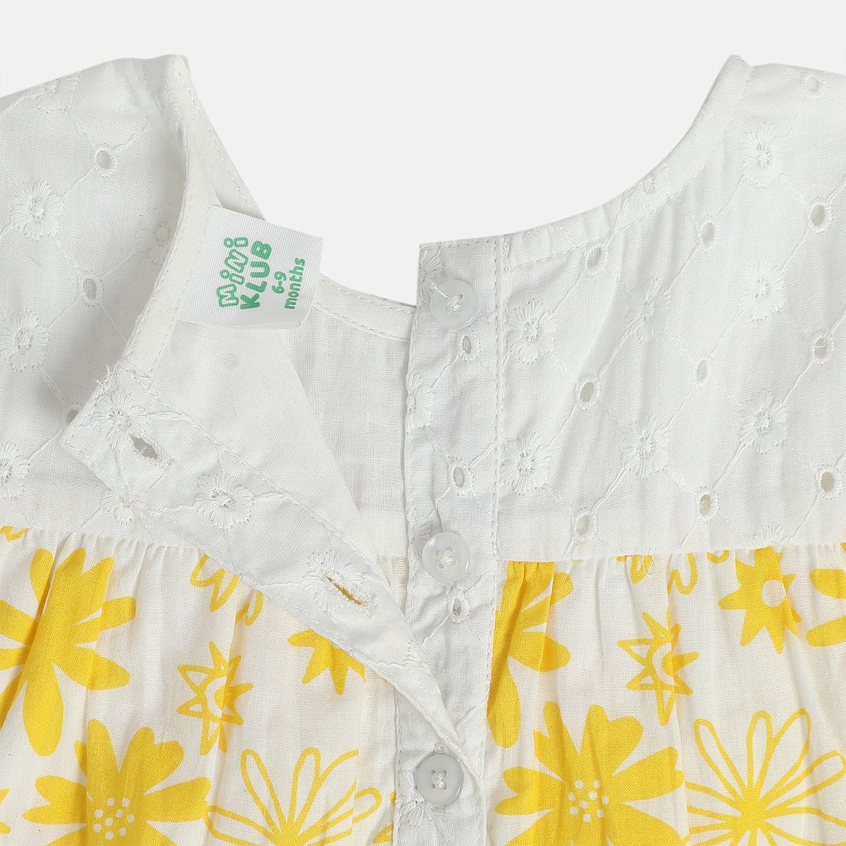 Girls White Pack Of 1 Woven Top