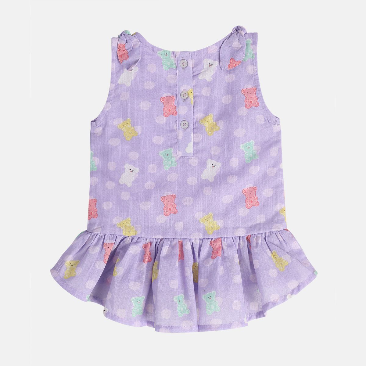 Girls Purple Pack Of 1 Woven Top