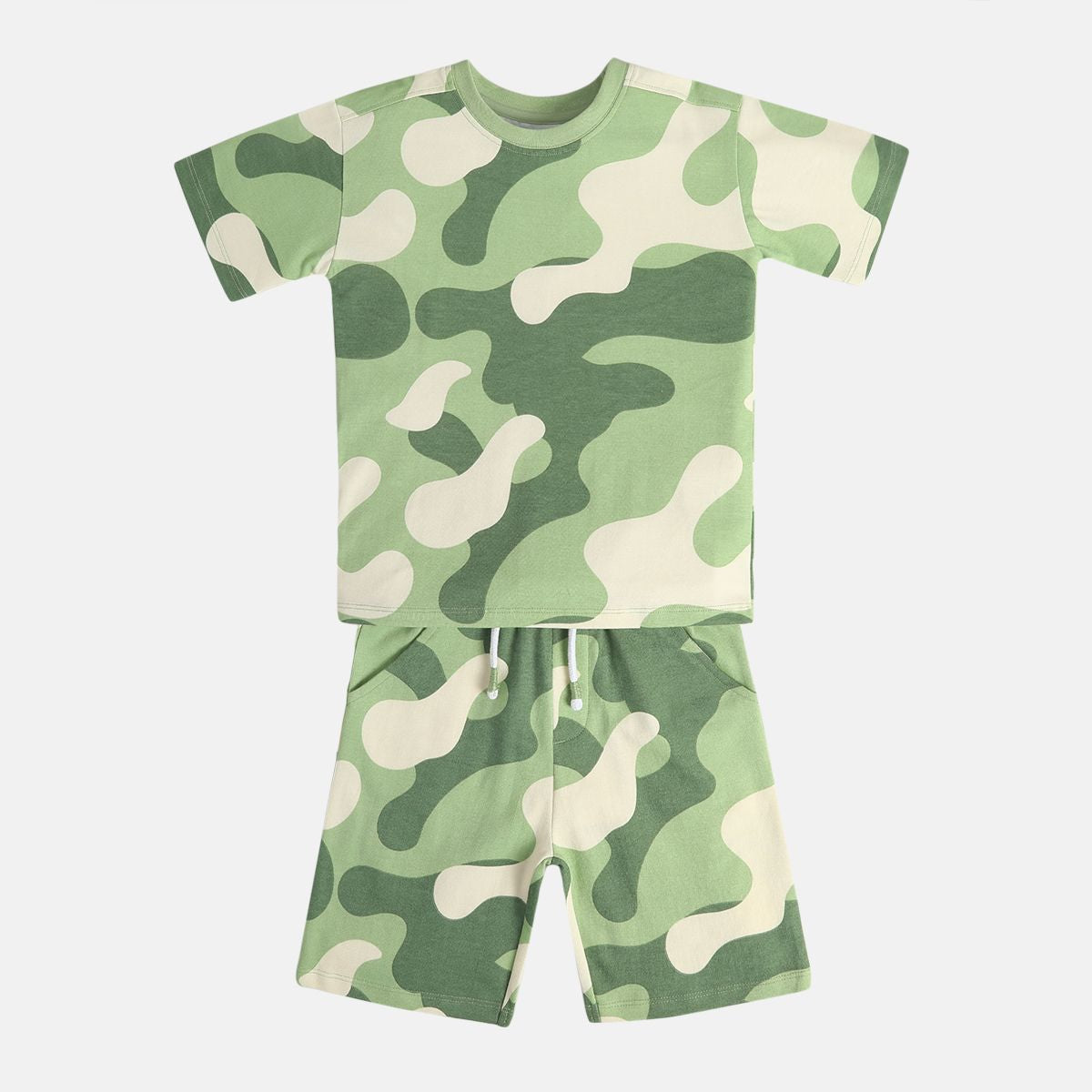 Boys Green Lounge Wear