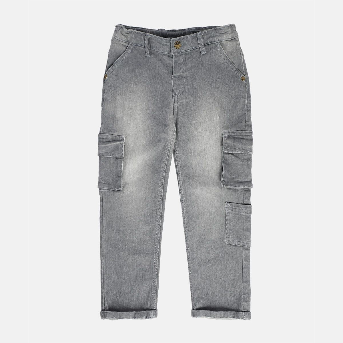Boys Black Pack Of 1 Denim Pant