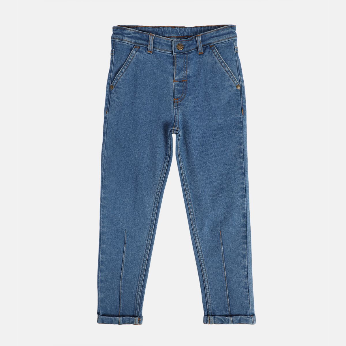 Boys Blue Pack Of 1 Denim Pant