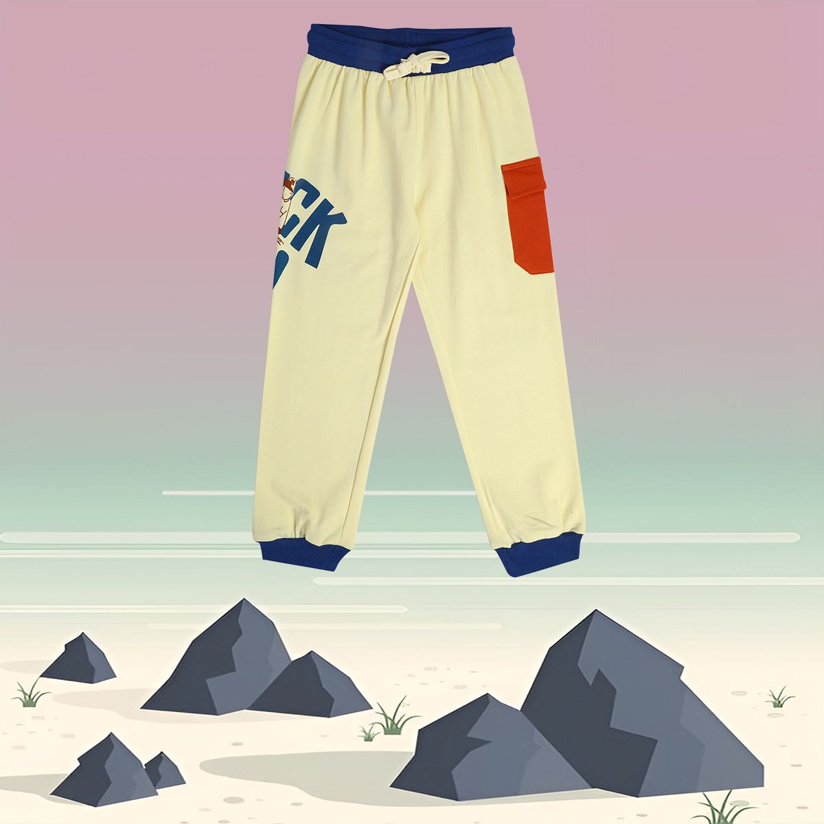 Boys Cream Jogger