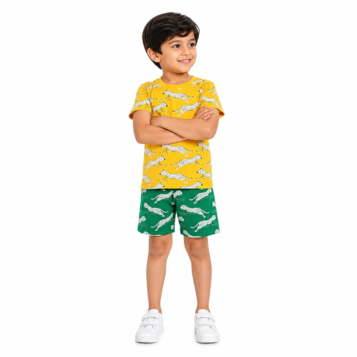 Boys Multicolor Pack Of 2 Lounge Wear