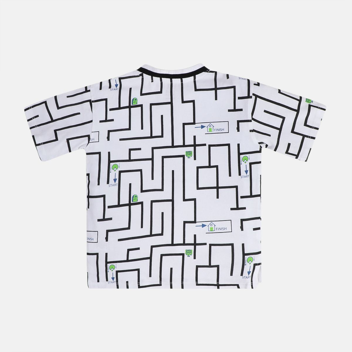 Boys White Polo Tee