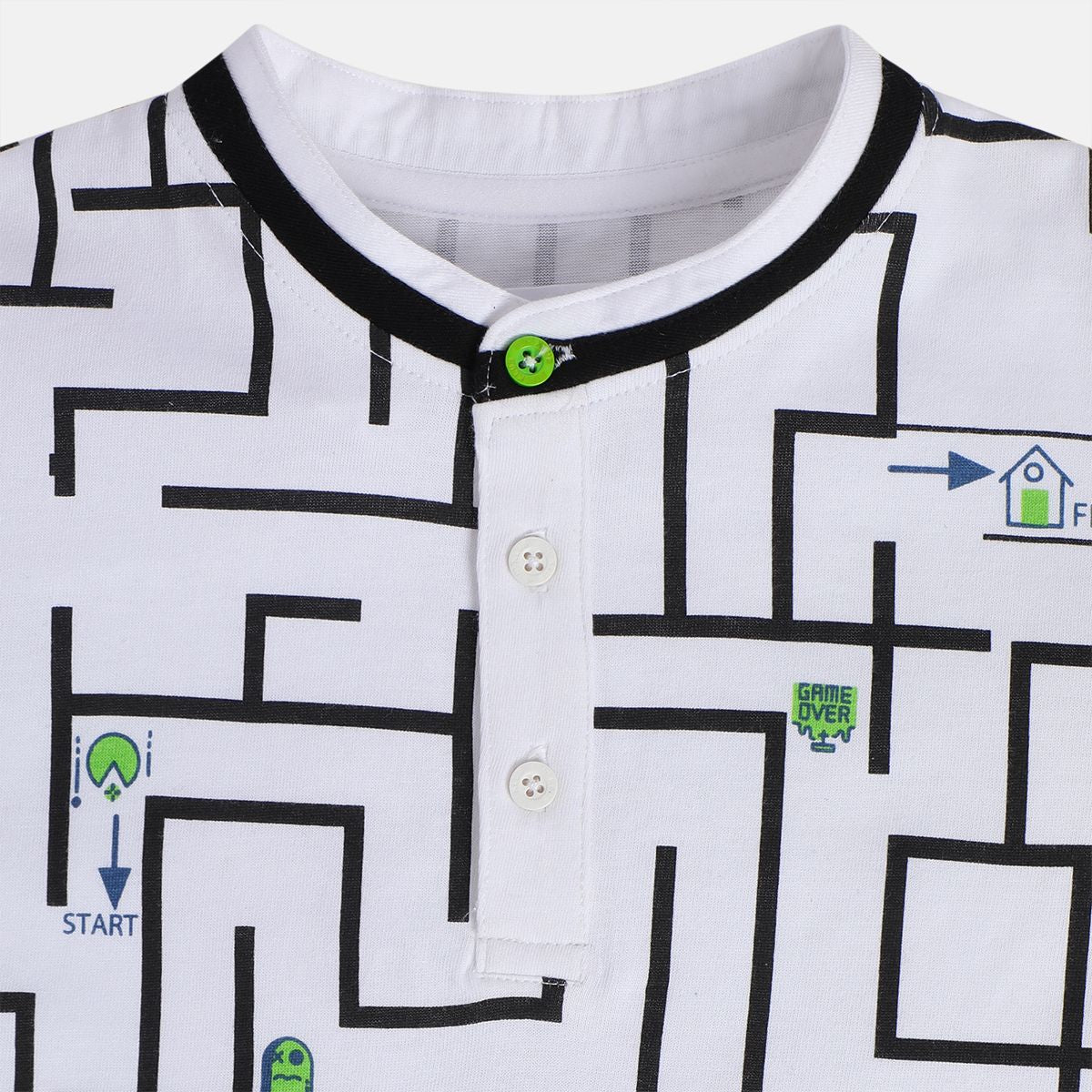 Boys White Polo Tee