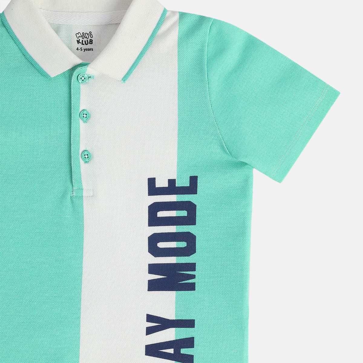Boys White Polo Tee