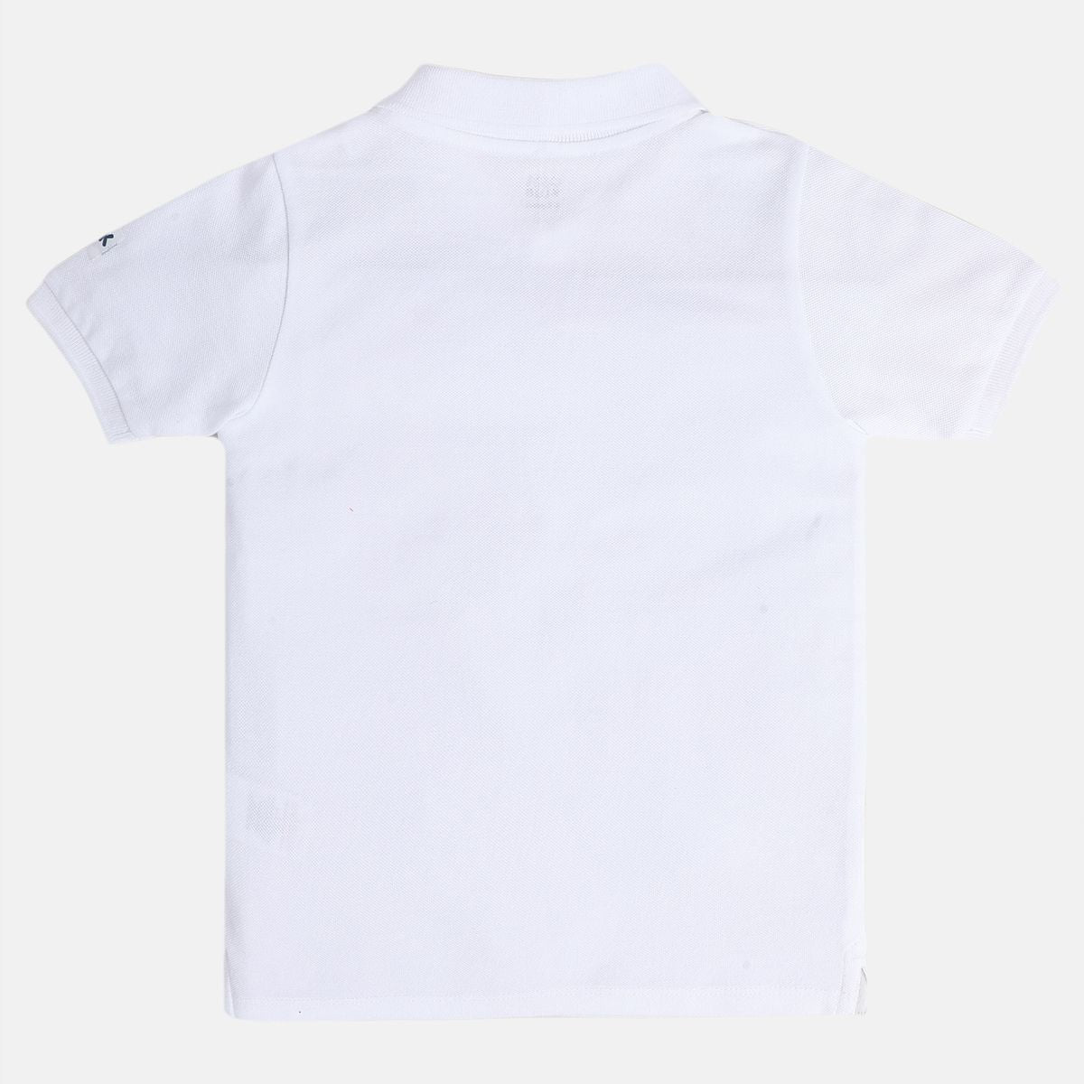 Boys White Polo Tee