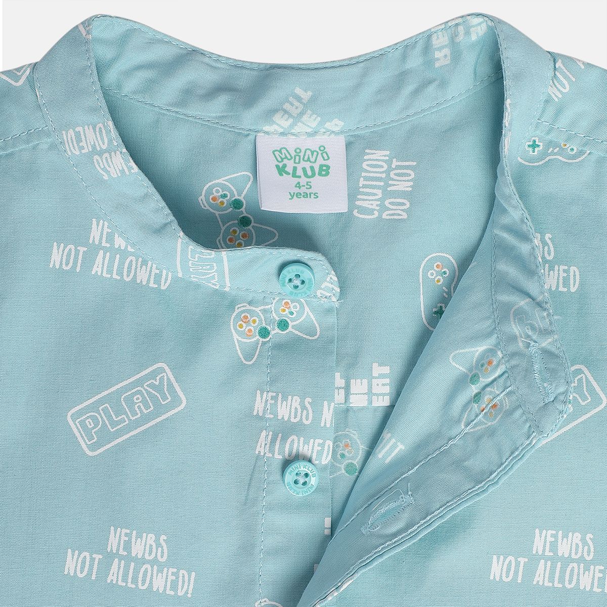 Boys Blue Pack Of 1 Shirt