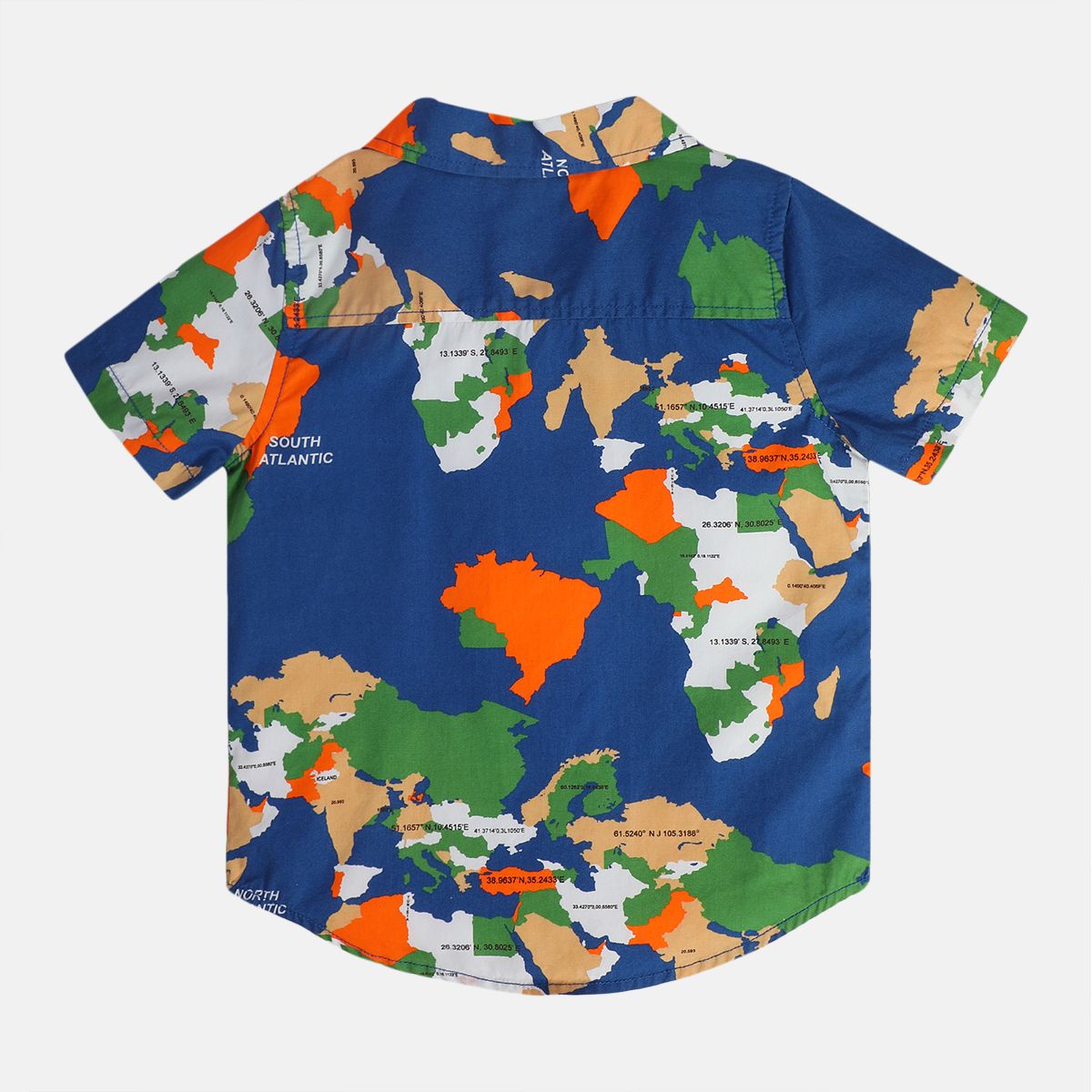 Boys Blue Woven Shirt
