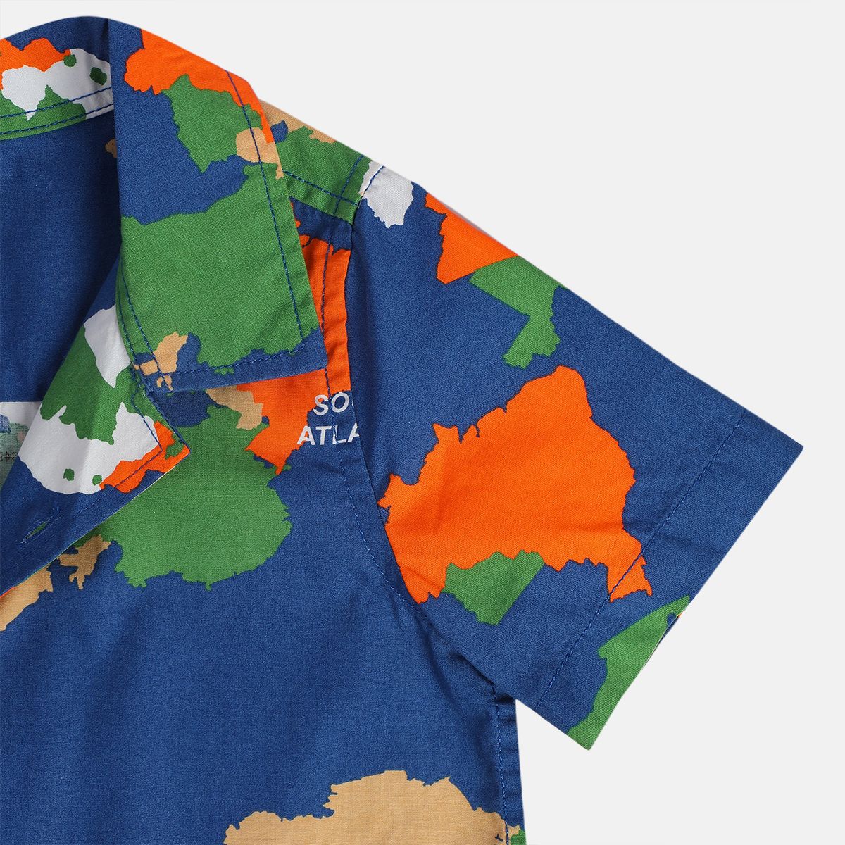 Boys Blue Woven Shirt